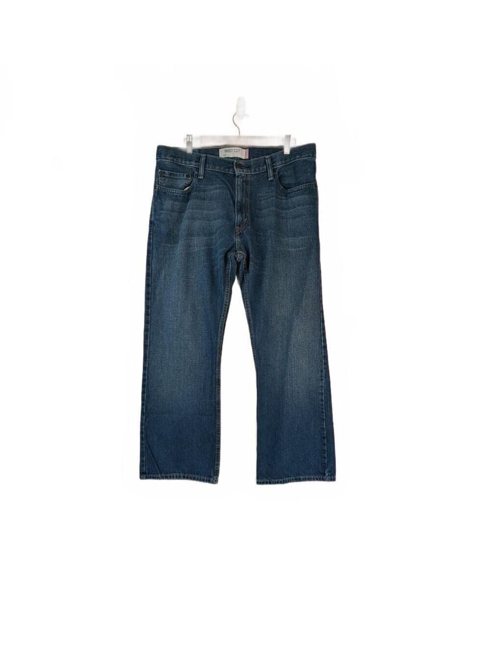 Levi's 527 Retro Boot Cut Jeans Medium Blue Denim  36x30